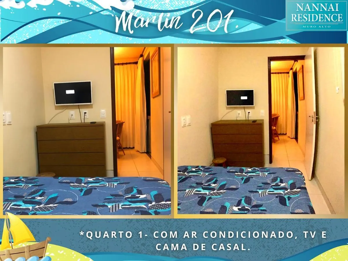 Aparthotel Nannai Residence Vista Mar Muro Alto Porto de Galinhas