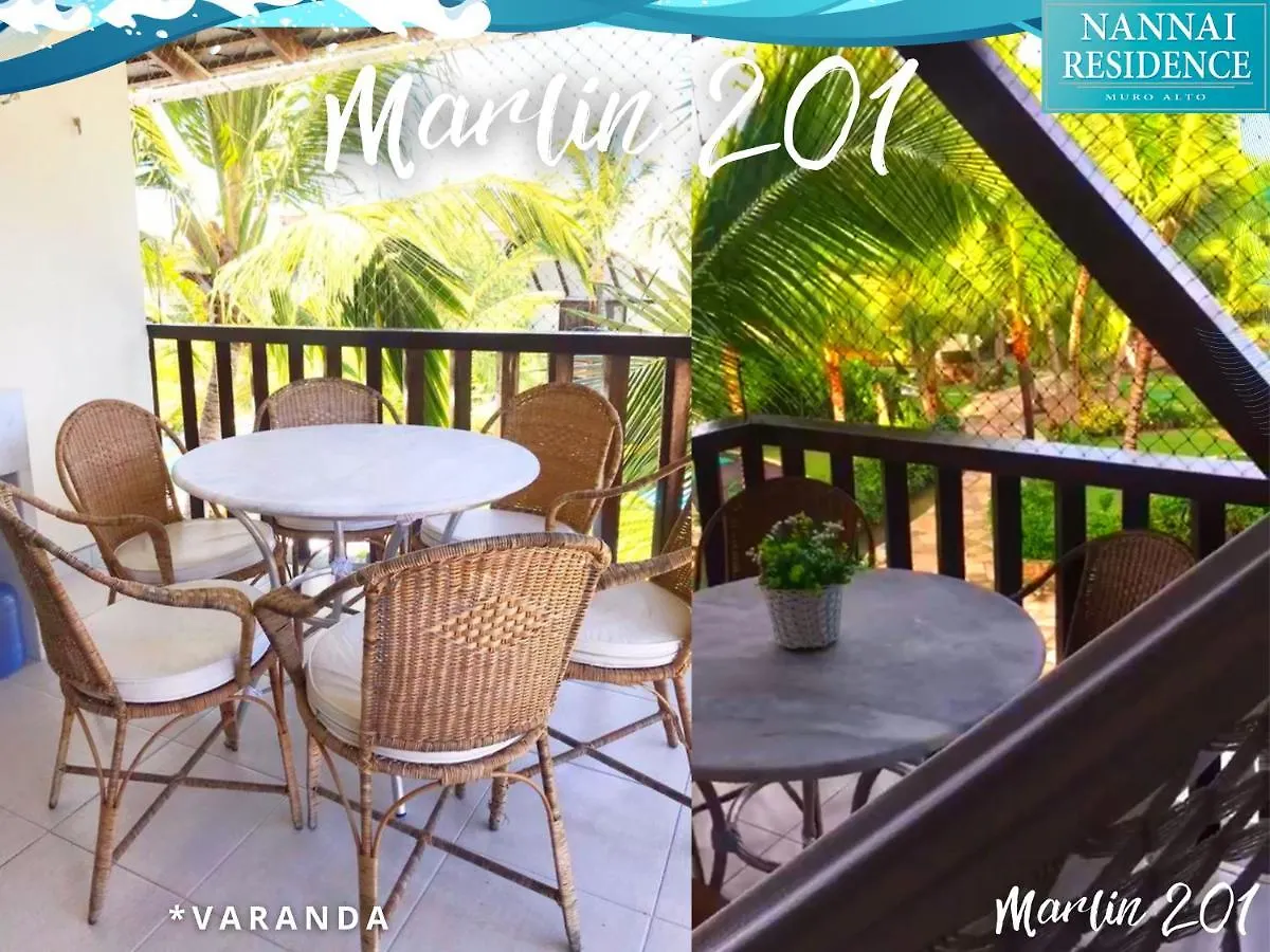 Aparthotel Nannai Residence Vista Mar Muro Alto Porto de Galinhas