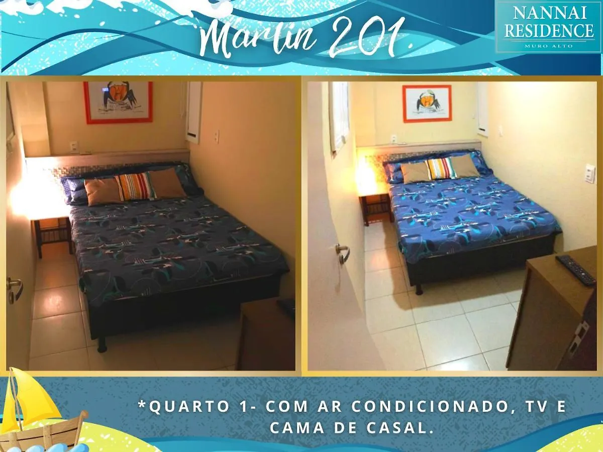 Nannai Residence Vista Mar Muro Alto Porto de Galinhas 2*,  Brazil