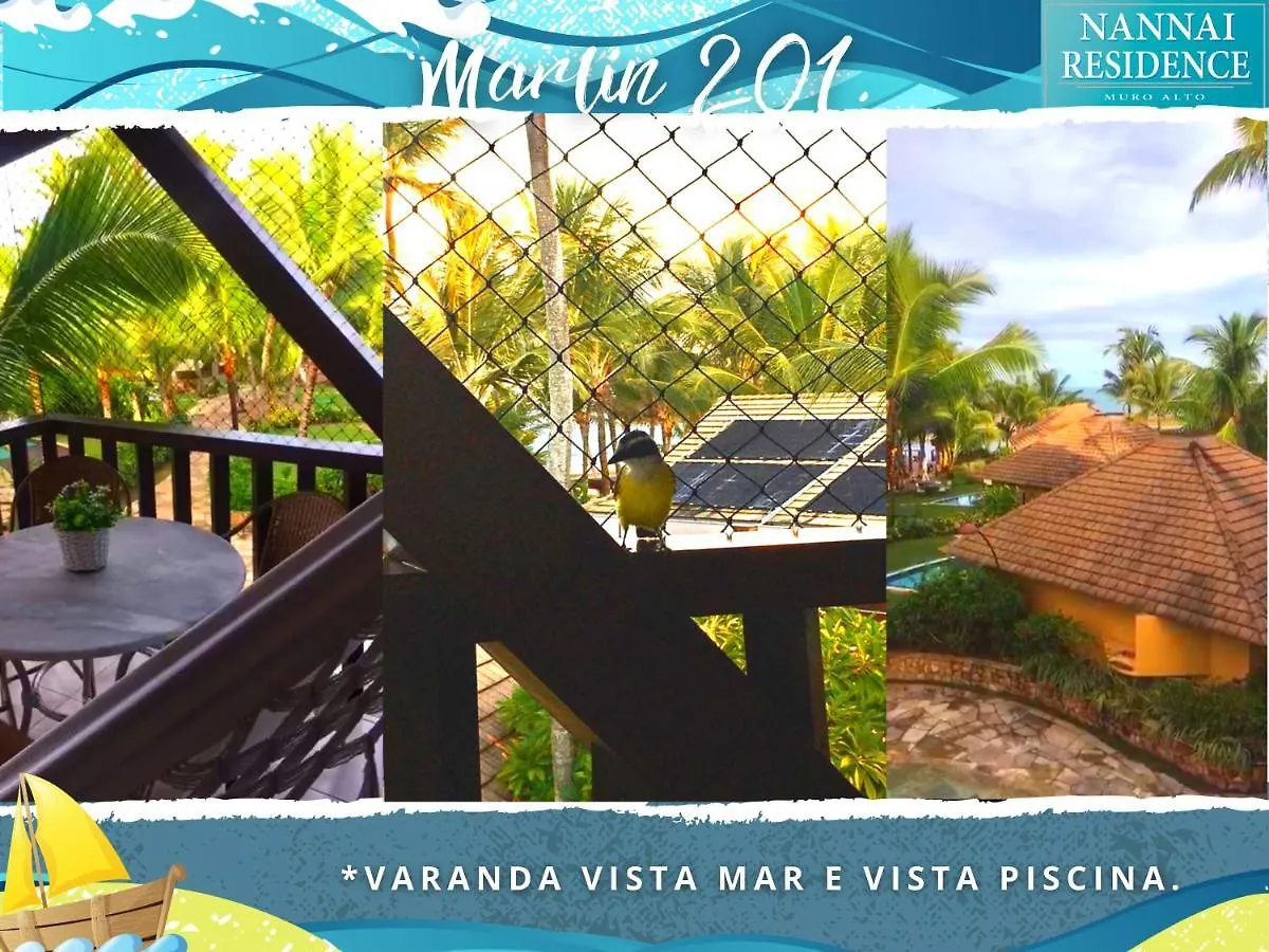 Aparthotel Nannai Residence Vista Mar Muro Alto Porto de Galinhas