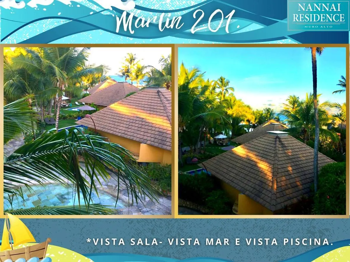 Nannai Residence Vista Mar Muro Alto Porto de Galinhas